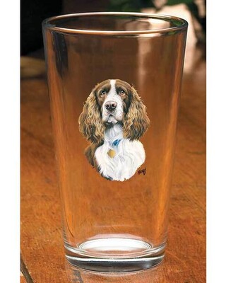 Springer Spaniel Mixer Glasses
