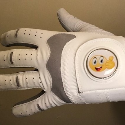 Only £14.99 for two gloves - Men's Coloured Hybrid Gloves with a FREE Ball Marker Copy