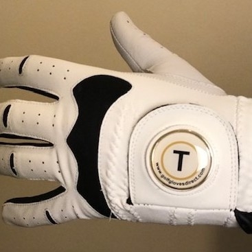 Only £14.99 for two gloves - Men's Coloured Hybrid Gloves with a FREE Ball Marker Copy