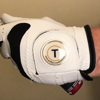 Only £14.99 for two gloves - Men's Coloured Hybrid Gloves with a FREE Ball Marker Copy