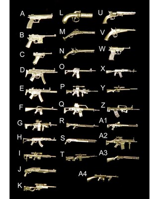 Shotgun/ Rifle & Military pins