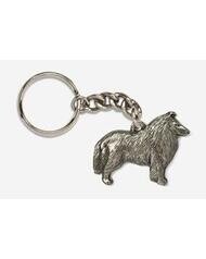 Pewter Dog Key Rings (Breeds A-H)