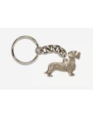 Pewter Dog Key Rings (Breeds A-H)
