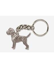 Pewter Dog Key Rings (Breeds A-H)