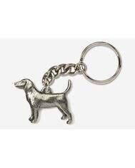 Pewter Dog Key Rings (Breeds A-H)