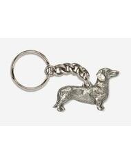 Pewter Dog Key Rings (Breeds A-H)
