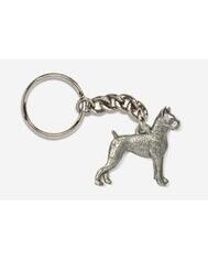 Pewter Dog Key Rings (Breeds A-H)