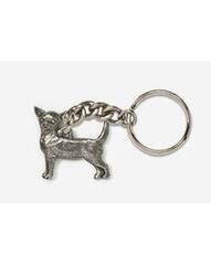 Pewter Dog Key Rings (Breeds A-H)