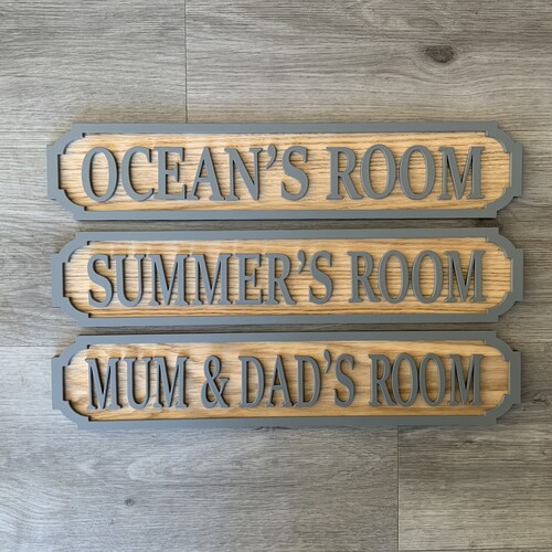 Customised Indoor Street Signs