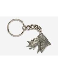 Pewter Dog Key Rings (Breeds I-Z)