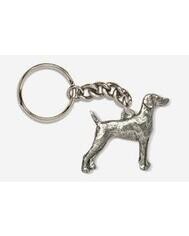 Pewter Dog Key Rings (Breeds I-Z)
