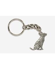 Pewter Dog Key Rings (Breeds I-Z)