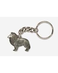 Pewter Dog Key Rings (Breeds I-Z)