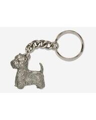 Pewter Dog Key Rings (Breeds I-Z)