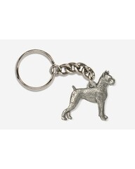 Pewter Dog Key Rings (Breeds A-H)