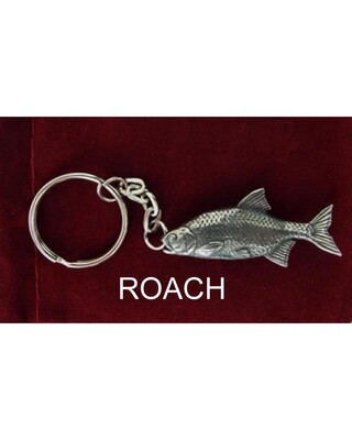 Pewter Fish Key Rings
