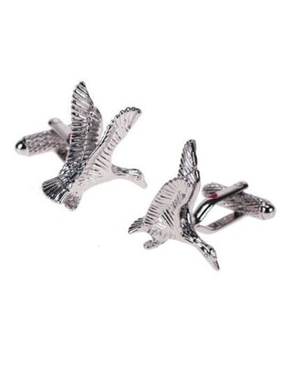 Silver/ Rhodium/ Animal/ sports/ recreations cufflinks
