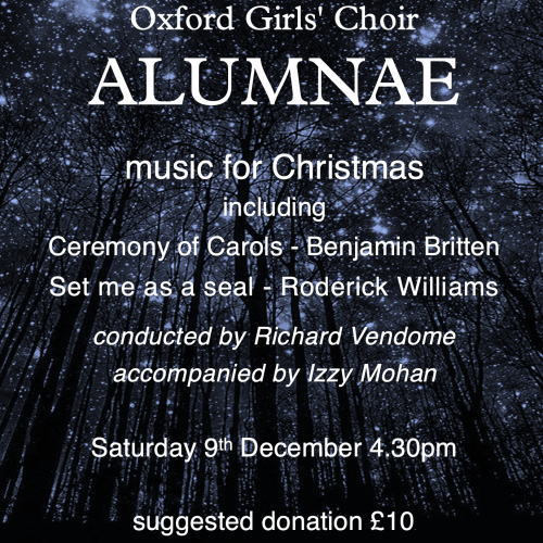 Oxford Girls' Choir ALUMNAE concert
