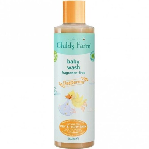 Childs Farm  Fragrance Free Baby Oat Derma Wash 250ml