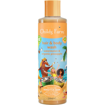 Childs Farm Kids Hair & Body Wash Watermelon & Organic Pineapple 250ml
