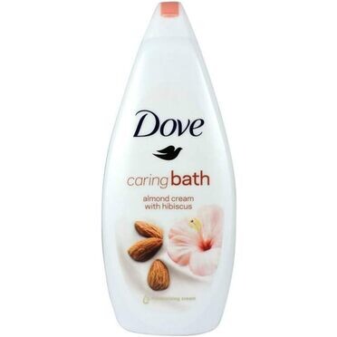 Dove Caring Bath Purely Pampering Almong & Hibiscus, 500 ml