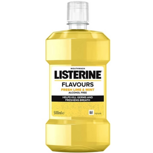 Listerine Flavours Lime & Mint Mouthwash 500ml