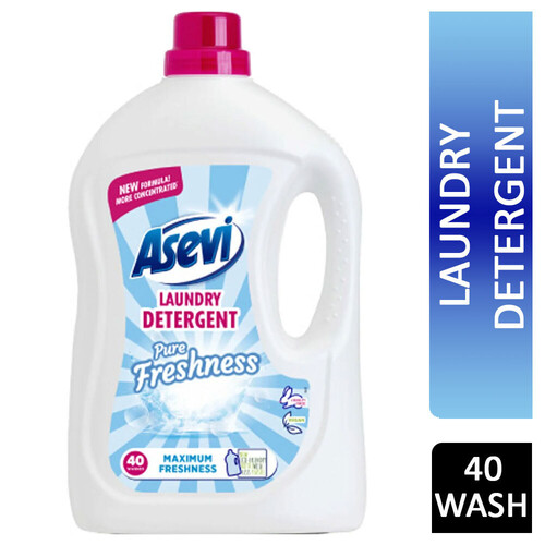 Asevi Liquid Laundry Detergent Pure Freshness 40 Wash 2.28L