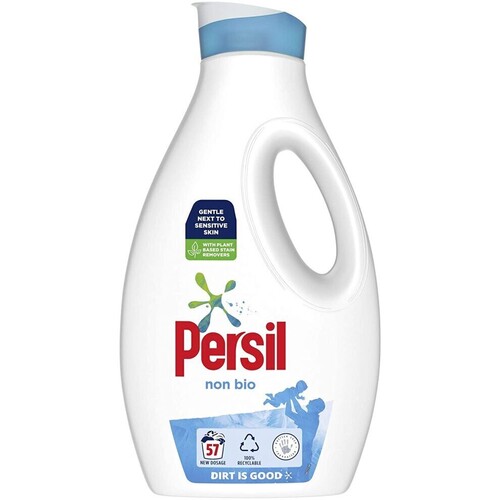 Persil Laundry Washing Liquid Detergent Non Bio 57 Wash