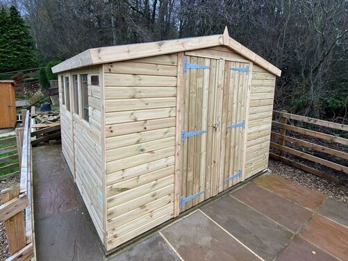 #A062 10x10 Apex Shed