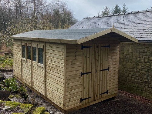 #A063 16x8 Apex Shed