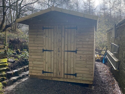 #A063 16x8 Apex Shed