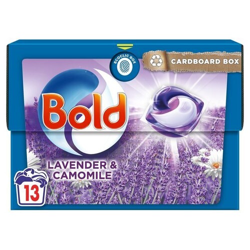 Bold All-In-1 Laundry Pods Lavender & Camomile 13s