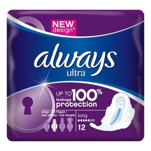 Always Ultra Day Plus 12 pads