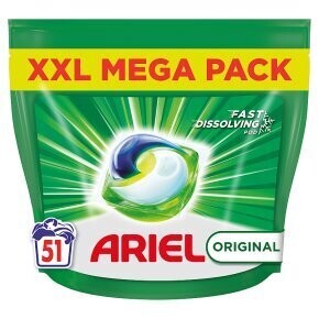 Ariel Original Washing Capsules 51W