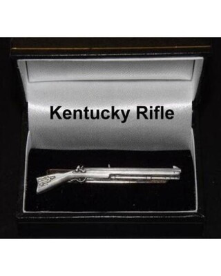 Pewter Gun/ Rifle Tie Slides