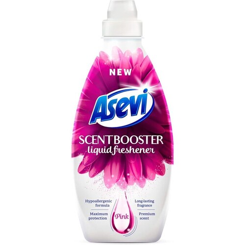 Asevi Scent Booster Liquid Laundry Freshener PINK 36 Washes 720ml