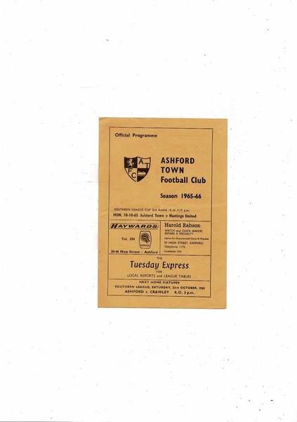 More Football Programmes listed today