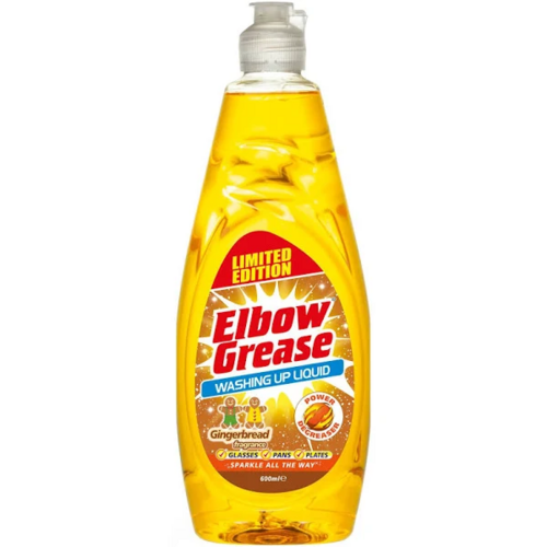 Elbow Grease Washing Up Liquid Gingerbread 600ml