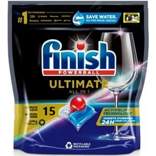 Finish Ultimate All in One Regular  Dishwasher Tablets 15's