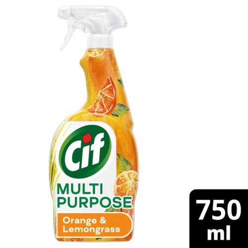 Cif Multipurpose Spray Orange & Lemongrass 750ml