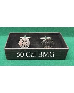 Silver Plated Sporting Caliber Head Stamp Cufflinks)