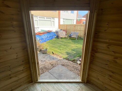 #C014 7x7 Corner Shed