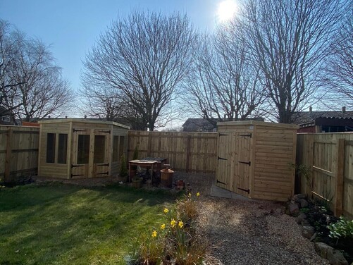 #C014 7x7 Corner Shed