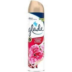Glade luscious cherry & peony air freshener spray 300 ml