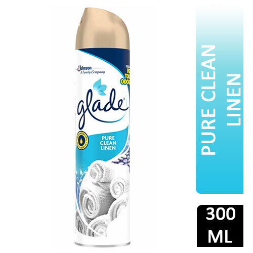 Glade pure clean linen air freshener spray 300 ml