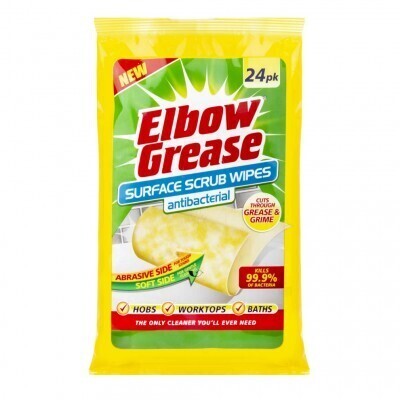 Elbow Grease Surface Scrub Wipes 24's