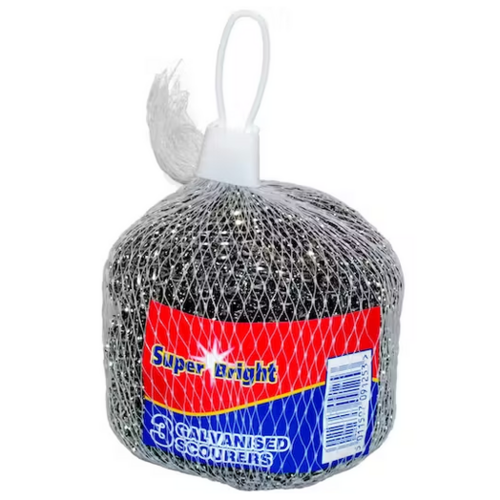 Superbright Galvanised Scourers 3's
