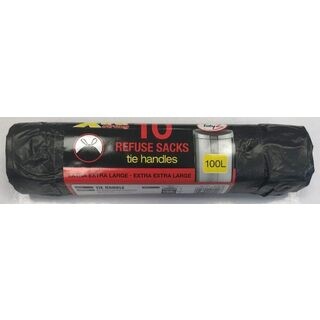 Tidyz Refuse Sack Drawstring 100L