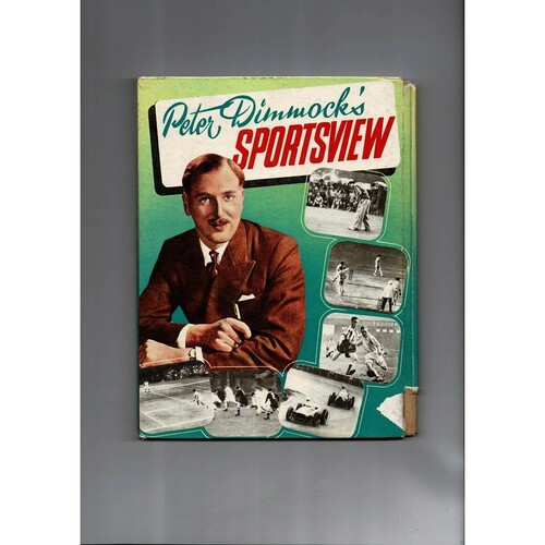 Peter Dimmock's Sportview by Peter Dimmock (hardback book) 1955