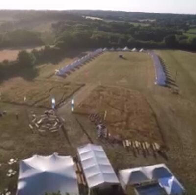 White Dog Events Ltd | Corporate Glamping South England | Glamping South England | Wedding Marquee Hire